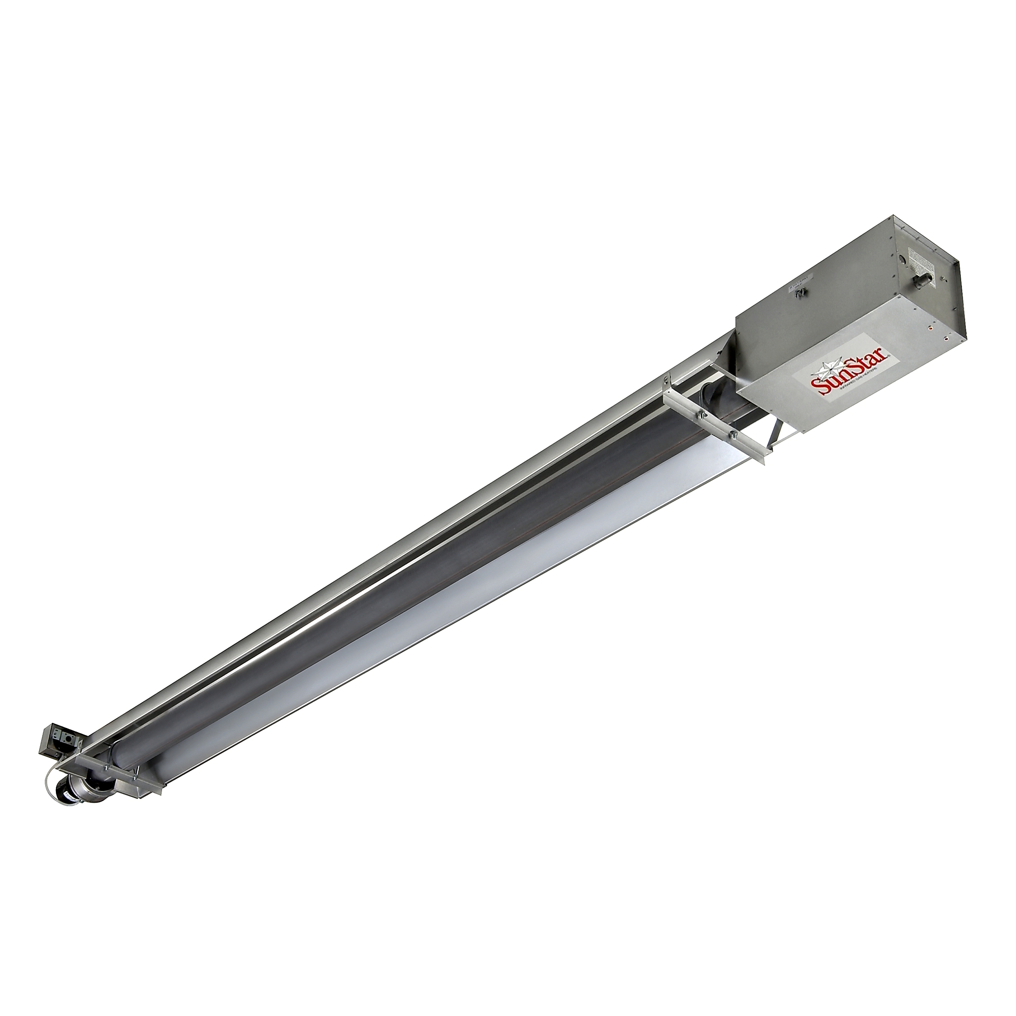 SunStar Tough Guy Straight Vacuum Infrared Tube Heater - 125,000 BTU, Propane, 40ft. Length, Model# SIS125-40-TG-L5